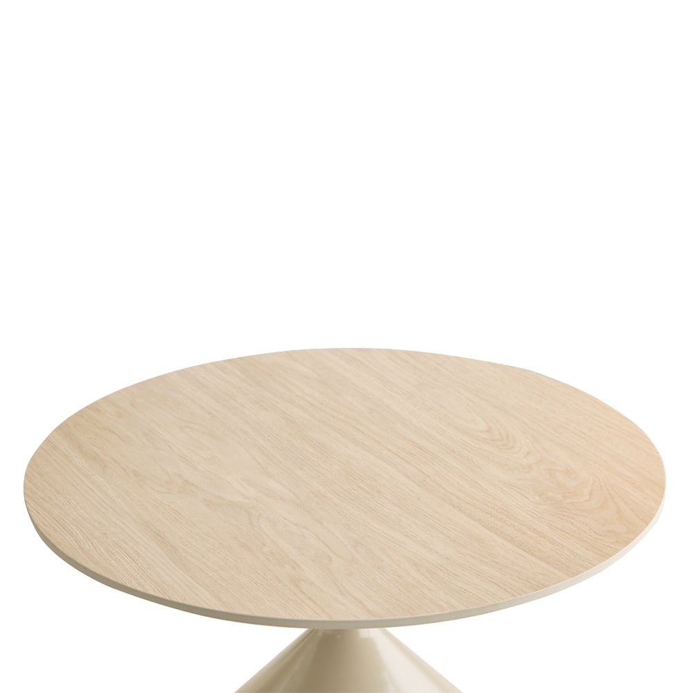KNOT COFFEE TABLE SET 2ΤΕΜ CREAM CREAM 70x70x40cm