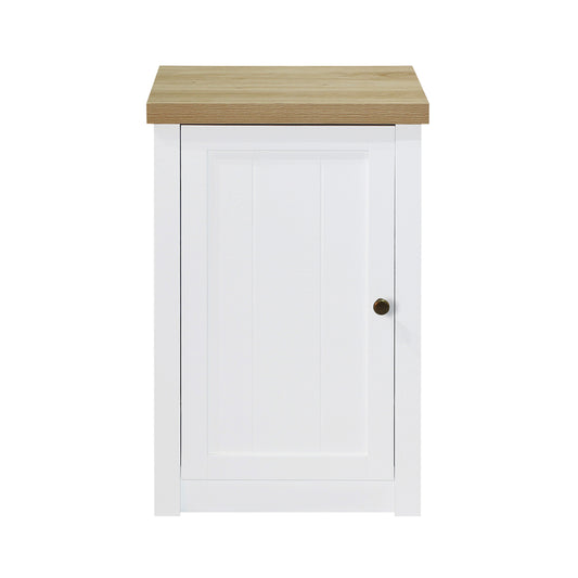 VILLAGE ΚΟΜΟΔΙΝΟ ΛΕΥΚΟ ΦΥΣΙΚΟ 43x37xH67cm