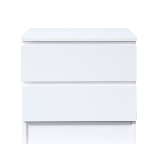 POLO ΚΟΜΟΔΙΝΟ 2ΣΥΡΤΑΡΙΑ ΛΕΥΚΟ 45x35,5xH45cm