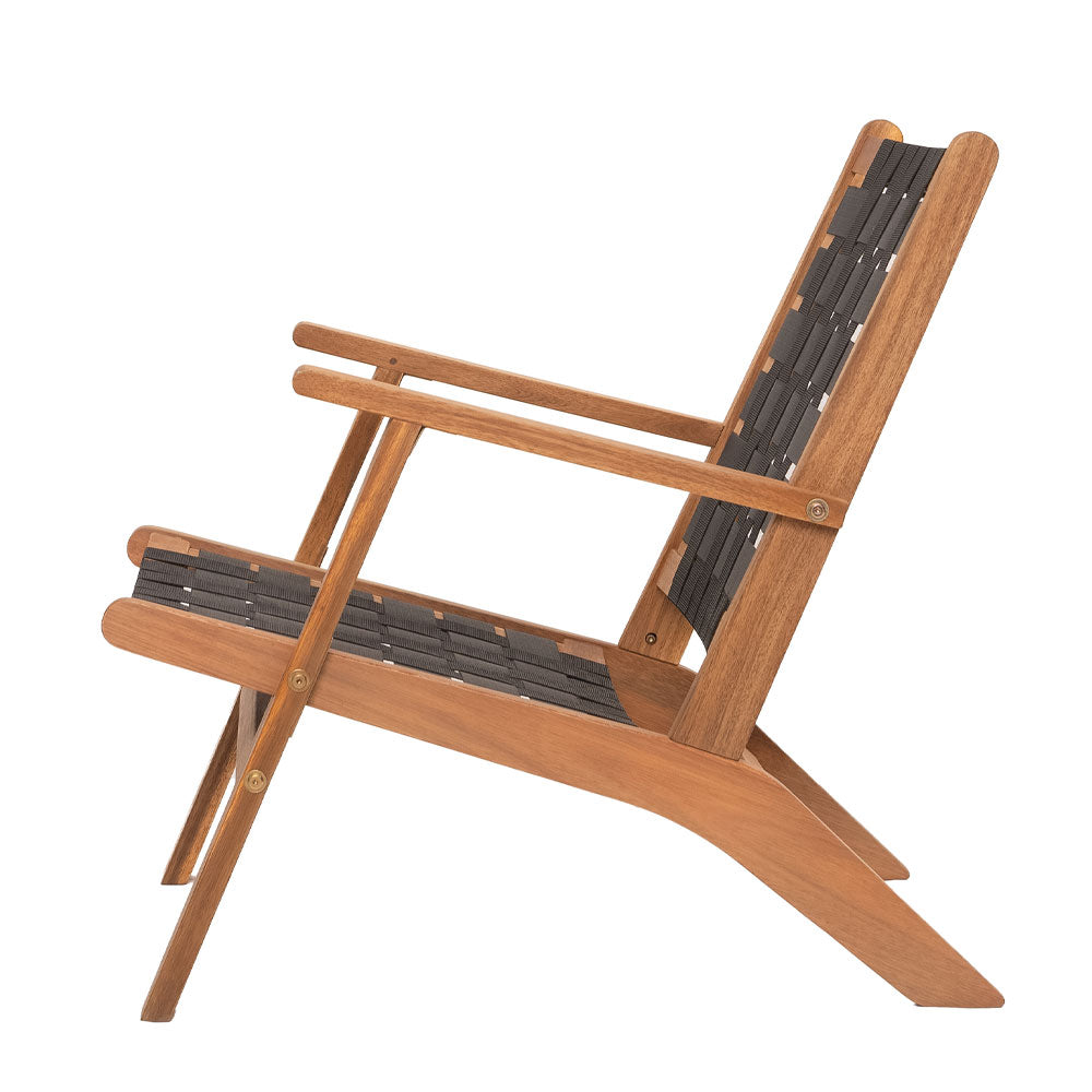 HASTAG ΚΑΡΕΚΛΑ ΜΑΥΡΟ ΦΥΣΙΚΟ 60x76xH73cm