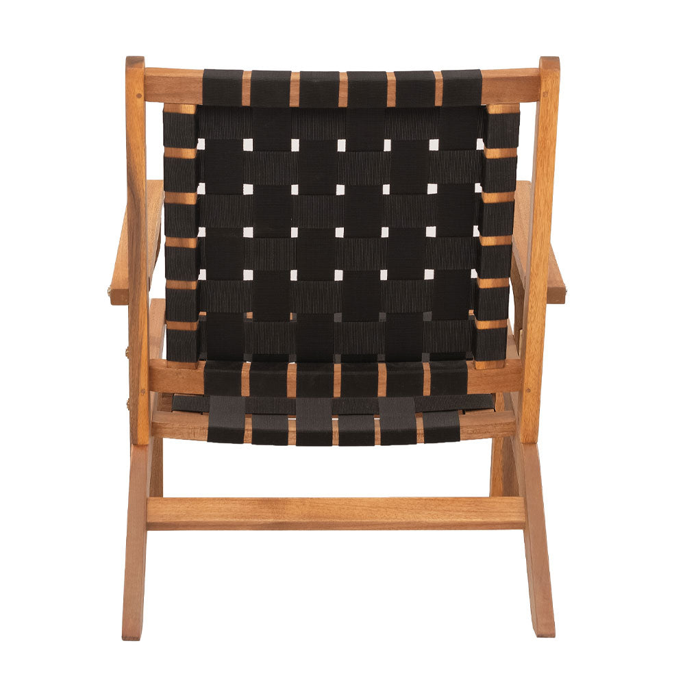 HASTAG ΚΑΡΕΚΛΑ ΜΑΥΡΟ ΦΥΣΙΚΟ 60x76xH73cm