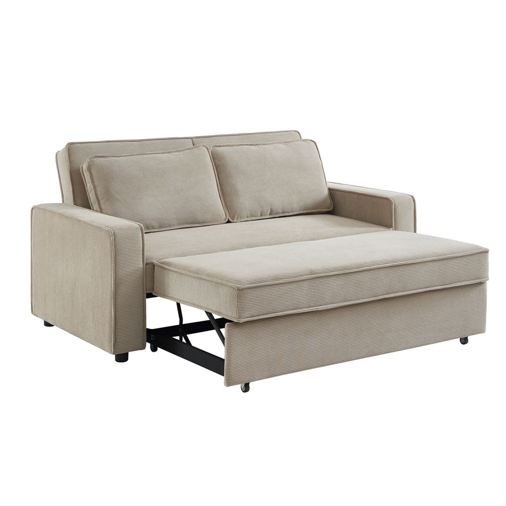 CUBO ΚΑΝΑΠΕΣ ΚΡΕΒΑΤΙ 3ΘΕΣΙΟΣ LATTE 172x89x89