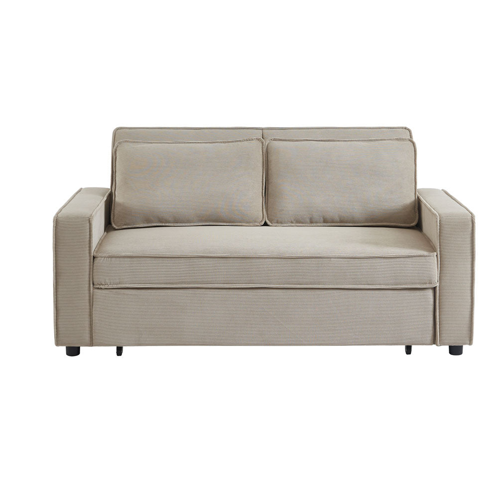 CUBO ΚΑΝΑΠΕΣ ΚΡΕΒΑΤΙ 3ΘΕΣΙΟΣ LATTE 172x89x89