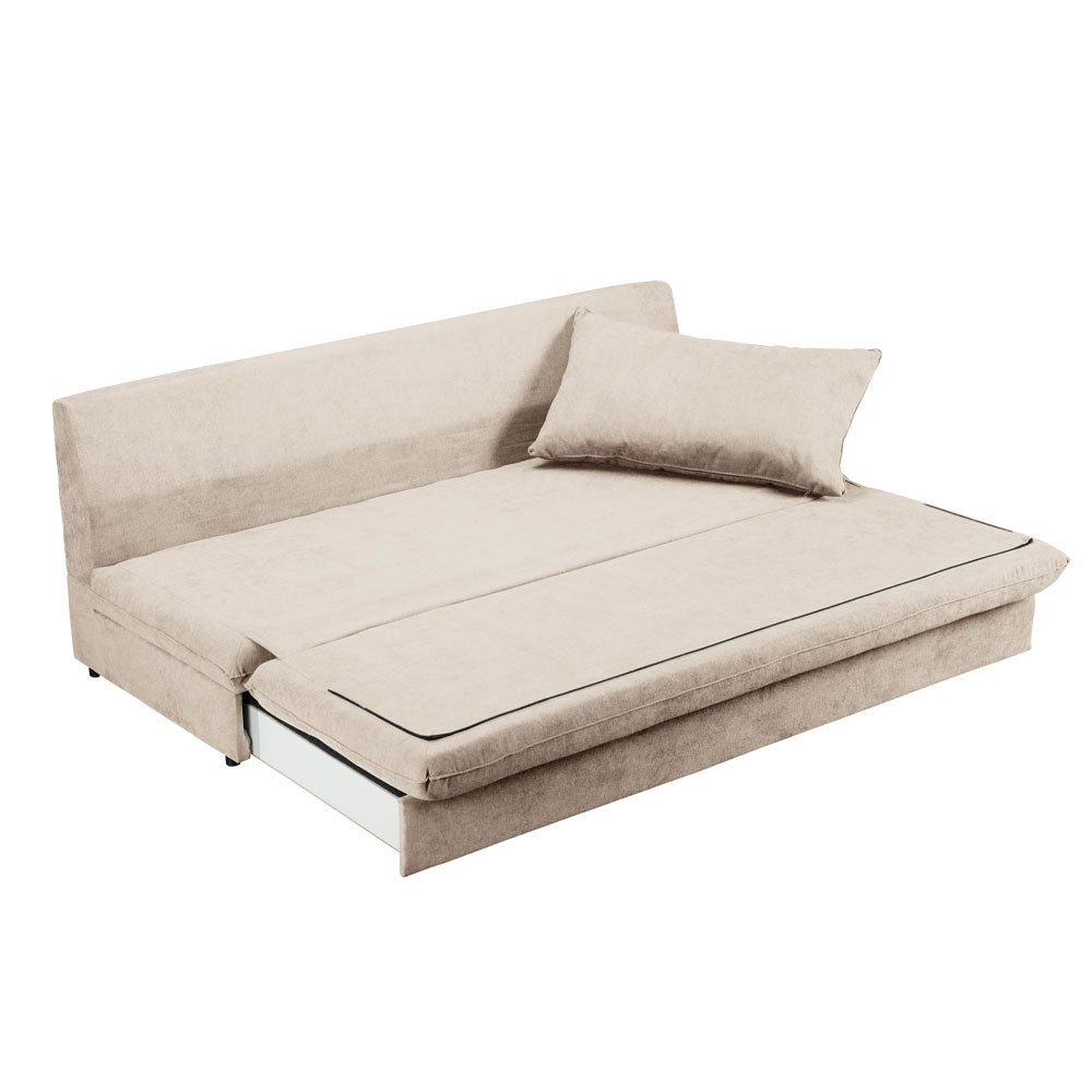 GIRASOLE ΚΑΝΑΠΕΣ ΚΡΕΒΑΤΙ 3ΘΕΣΙΟΣ BEIGE 200x87x90
