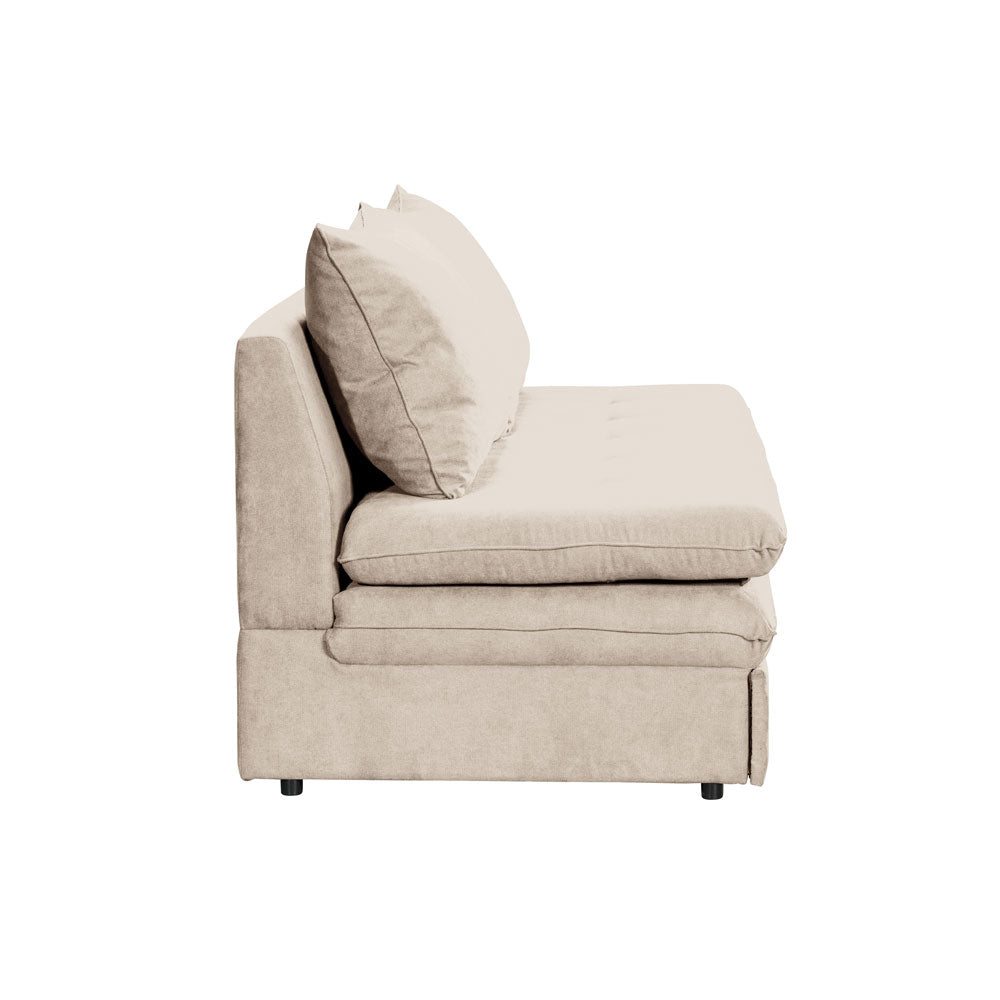 GIRASOLE ΚΑΝΑΠΕΣ ΚΡΕΒΑΤΙ 3ΘΕΣΙΟΣ BEIGE 200x87x90