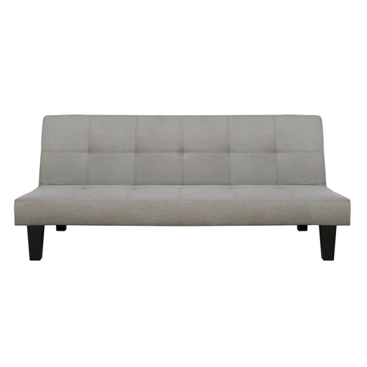 ΚΑΝΑΠΕΣ ΚΡΕΒΑΤΙ ODESSA HM3000.01 ΥΦΑΣΜΑ ΜΠΕΖ 179x80x79 εκ.