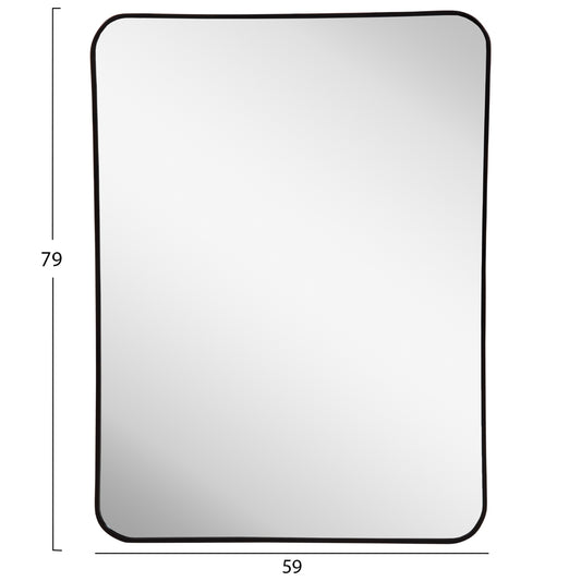 ΚΑΘΡΕΠΤΗΣ ΤΟΙΧΟΥ ΣΕΙΡΑ ARCHER HM4502 ΠΛΑΙΣΙΟ ΑΛΟΥΜΙΝΙΟΥ ΜΑΥΡΟ 59x79Υεκ