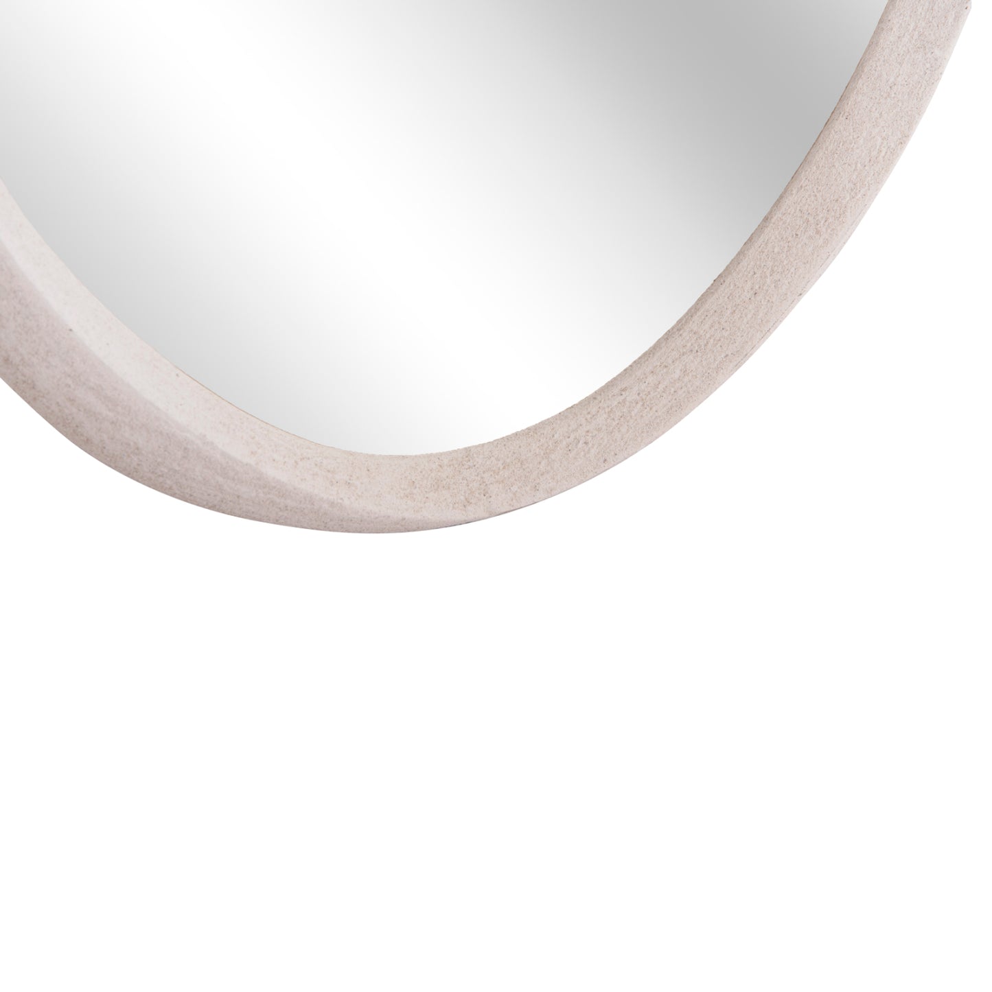 ΚΑΘΡΕΠΤΗΣ ΤΟΙΧΟΥ ΟΒΑΛ ΣΕΙΡΑ SANTORINI HM4513 MDF ΣΕ ΥΠΟΛΕΥΚΟ 90x3,2x60Υεκ