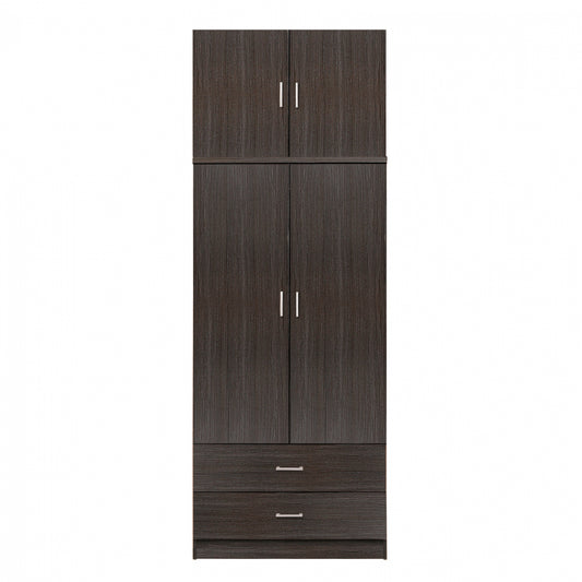 ΝΤΟΥΛΑΠΑ 2ΦΥΛΛΗ ME ΠΑΤΑΡΙ Κ 2 ΣΥΡΤΑΡΙΑ ZEBRANO 80Χ42Χ241εκ. HM11222.01