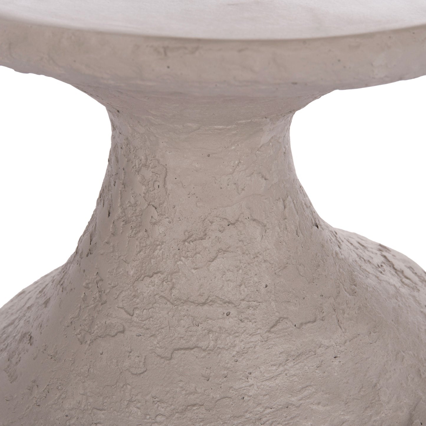 ΣΕΤ ΒΟΗΘΗΤΙΚΑ ΤΡΑΠΕΖΙΑ REBON 2ΤΜΧ HM21137.03 FIBER CEMENT ΣΕ ΓΚΡΙ--Φ40εκ & Φ27,5εκ