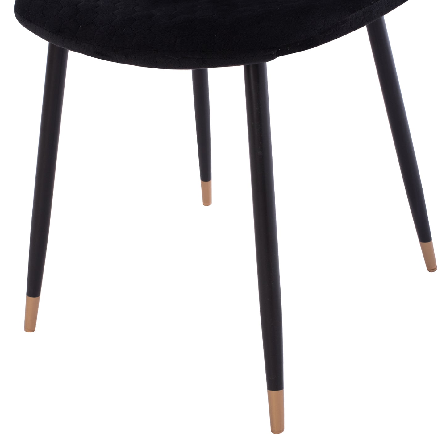 ΣΕΤ ΤΡΑΠΕΖΑΡΙΑΣ 5ΤΜΧ BROLIN HM21191 MDF TOP-ΜΕΤΑΛΛΙΚΑ ΠΟΔΙΑ-ΒΕΛΟΥΔΟ--ΜΑΥΡΟ