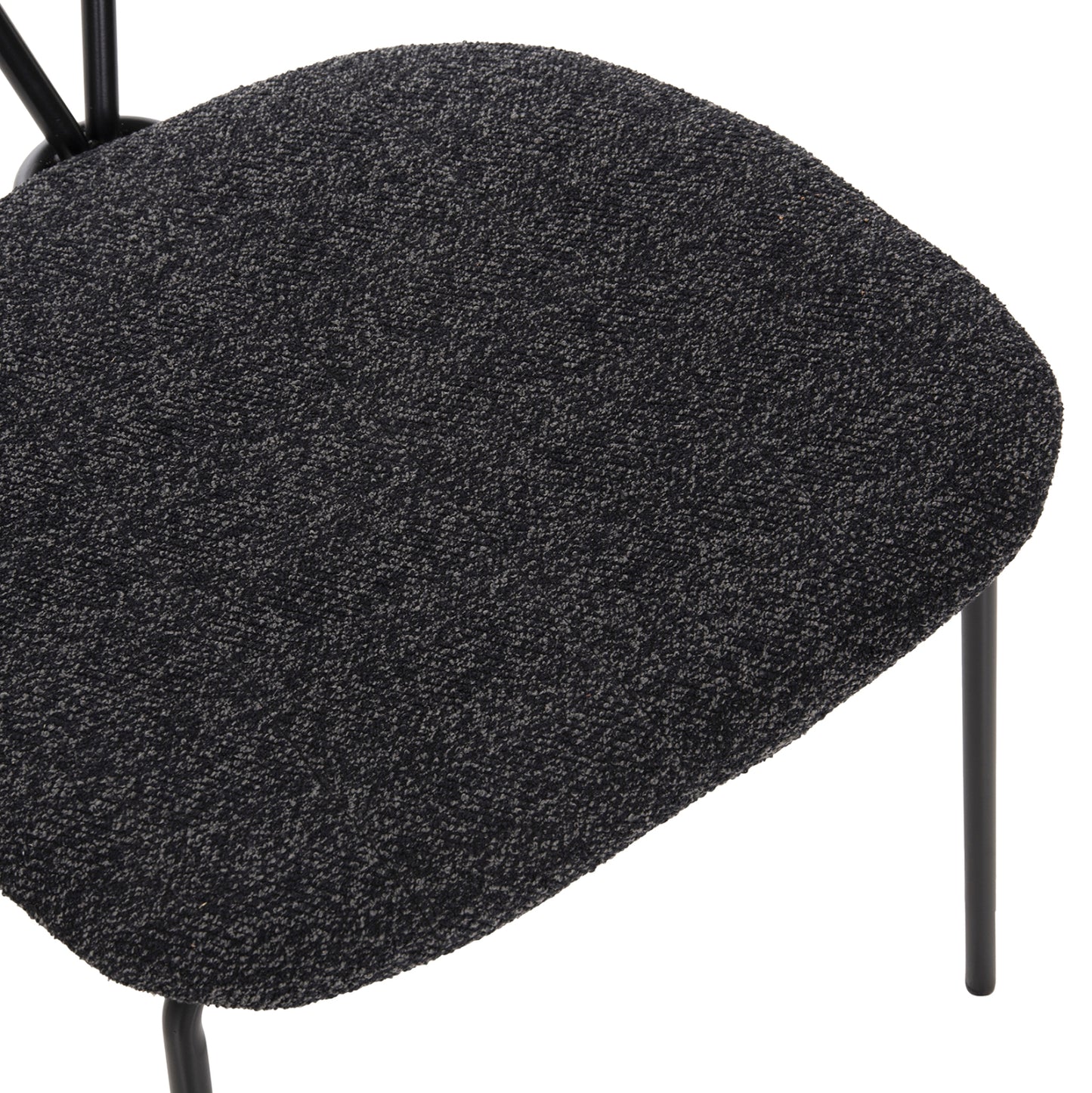 ΣΕΤ ΤΡΑΠΕΖΑΡΙΑΣ 5ΤΜΧ BROLIN HM21200 MDF TOP & ΜΕΤΑΛΛΟ ΜΑΥΡΟ-ΣΚΟΥΡΟ ΓΚΡΙ ΥΦΑΣΜΑ