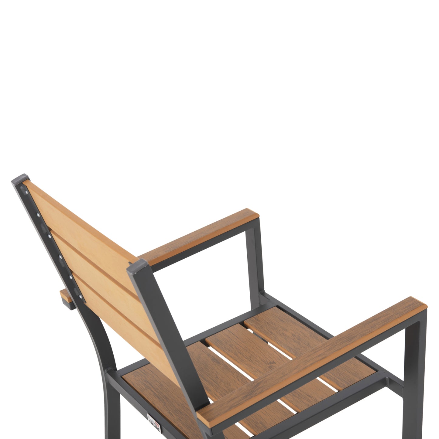 ΣΕΤ ΤΡΑΠΕΖΑΡΙΑΣ TABER HM21197 ΤΡΑΠΕΖΙ & 4 ΠΟΛΥΘΡΟΝΕΣ-ΑΛΟΥΜΙΝΙΟ & POLYWOOD-ΑΝΘΡΑΚΙ