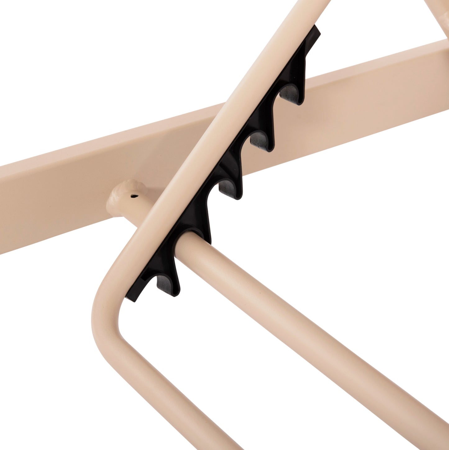 ΞΑΠΛΩΣΤΡΑ ΑΛΟΥΜΙΝΙΟΥ ΜΕ ΥΦΑΣΜΑ TESLIN RICKON HM6292.04 ΣΕ ΣΑΜΠΑΝΙ 198x61,5x97Υεκ.