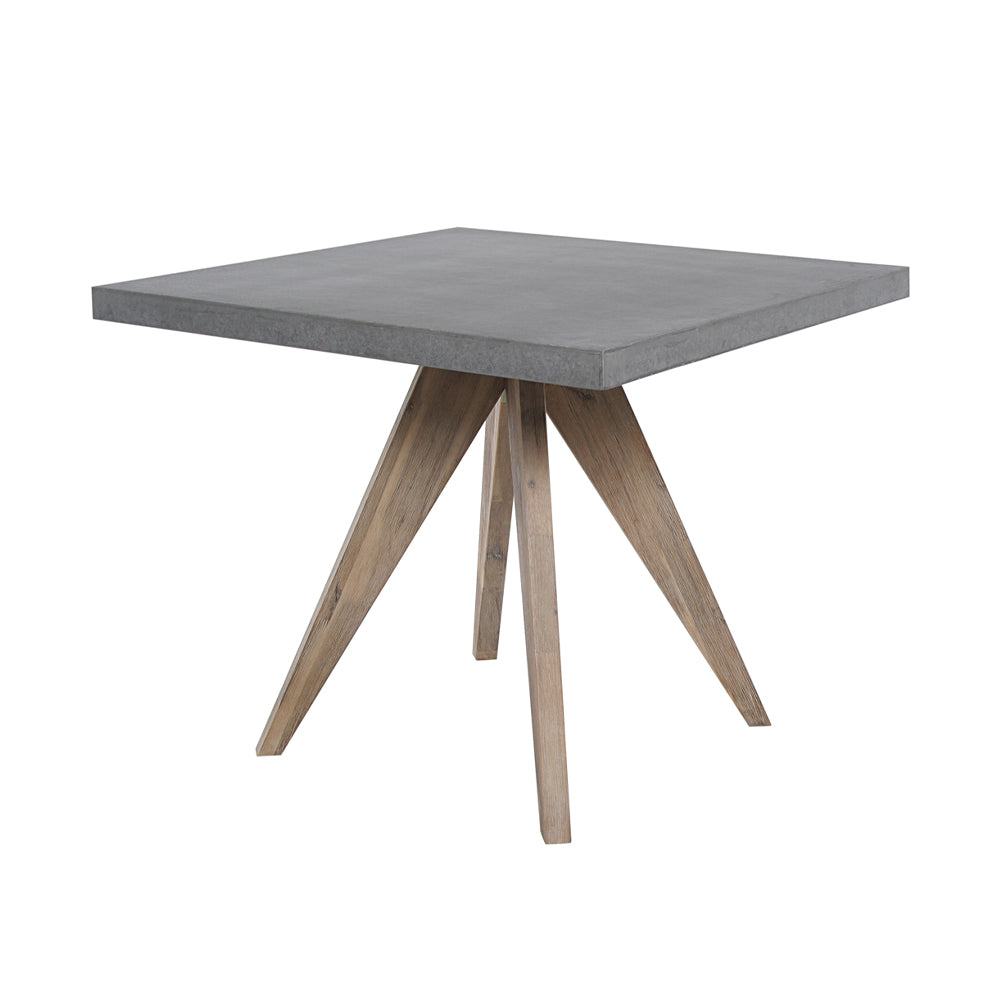 CAMIRO ΤΡΑΠΕΖΙ CEMENT 90x90xH75cm