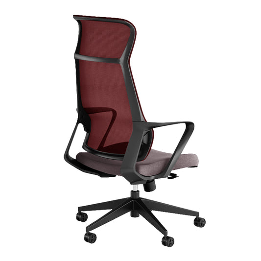 OPRA ΚΑΡΕΚΛΑ ΓΡΑΦΕΙΟΥ BORDEAUX ΓΚΡΙ 59x61xH118-130cm