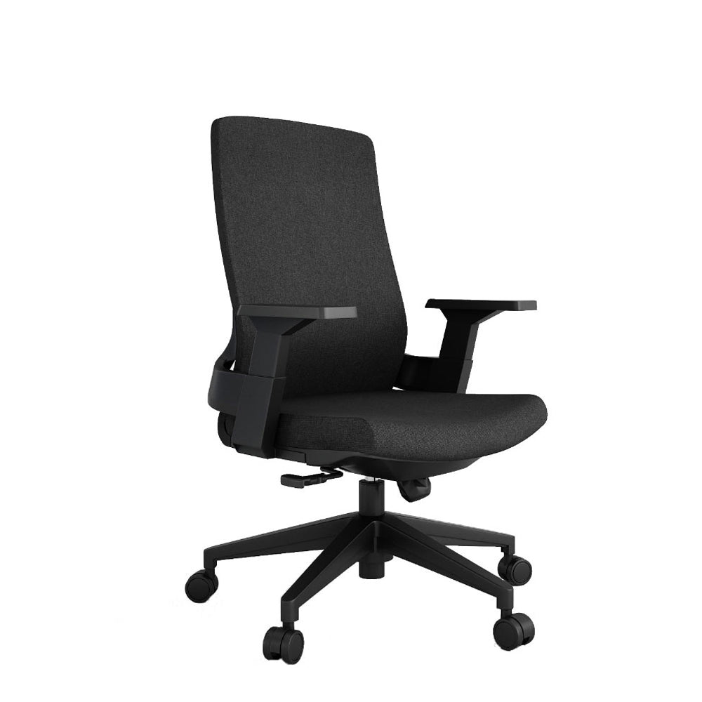 BONGO ΚΑΡΕΚΛΑ ΓΡΑΦΕΙΟΥ ΜΑΥΡΟ 60x63xH96-108cm
