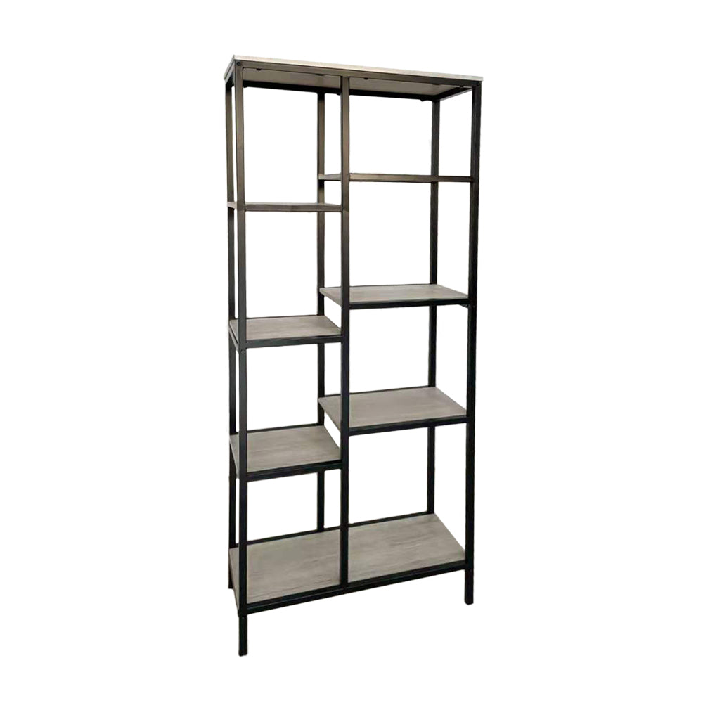 FILE ΒΙΒΛΙΟΘΗΚΗ ΨΗΛΗ SONOMA ΜΑΥΡΟ 70x30xΗ178cm