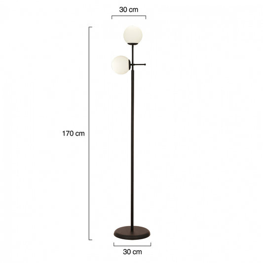 ΦΩΤΙΣΤΙΚΟ ΔΑΠΕΔΟΥ ΜΕΤΑΛΛΙΚΟ ΜΑΥΡΟ HM7431.01 30x170cm