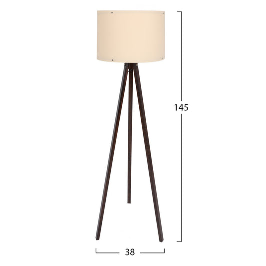 ΦΩΤΙΣΤΙΚΟ ΔΑΠΕΔΟΥ ΞΥΛΙΝΟ ΚΑΡΥΔΙ ΜΕ ΕΚΡΟΥ ΚΑΠΕΛΟ HM7272.01 Φ38x145 εκ.