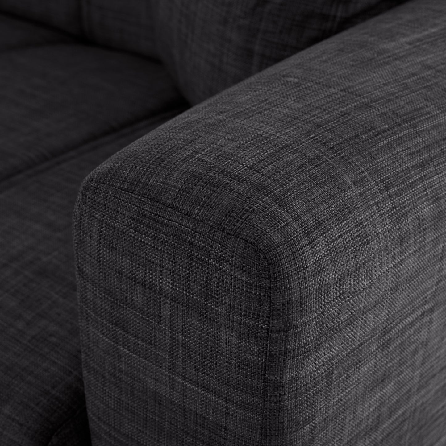 ΚΑΝΑΠΕΣ ΚΡΕΒΑΤΙ POLYA ΤΡΙΘΕΣΙΟΣ HM3240.03 ΓΚΡΙ 215x80x77 εκ.