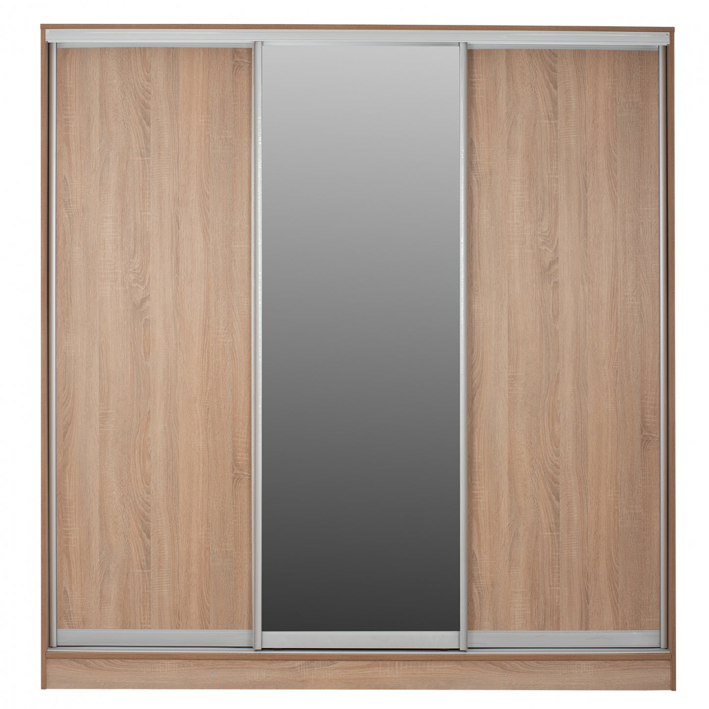 ΝΤΟΥΛΑΠΑ 3ΦΥΛΛΗ ΣΥΡΟΜΕΝΗ ΜΕ ΚΑΘΡΕΠΤΗ SONAMA OAK HM2435 200X60X210Υεκ