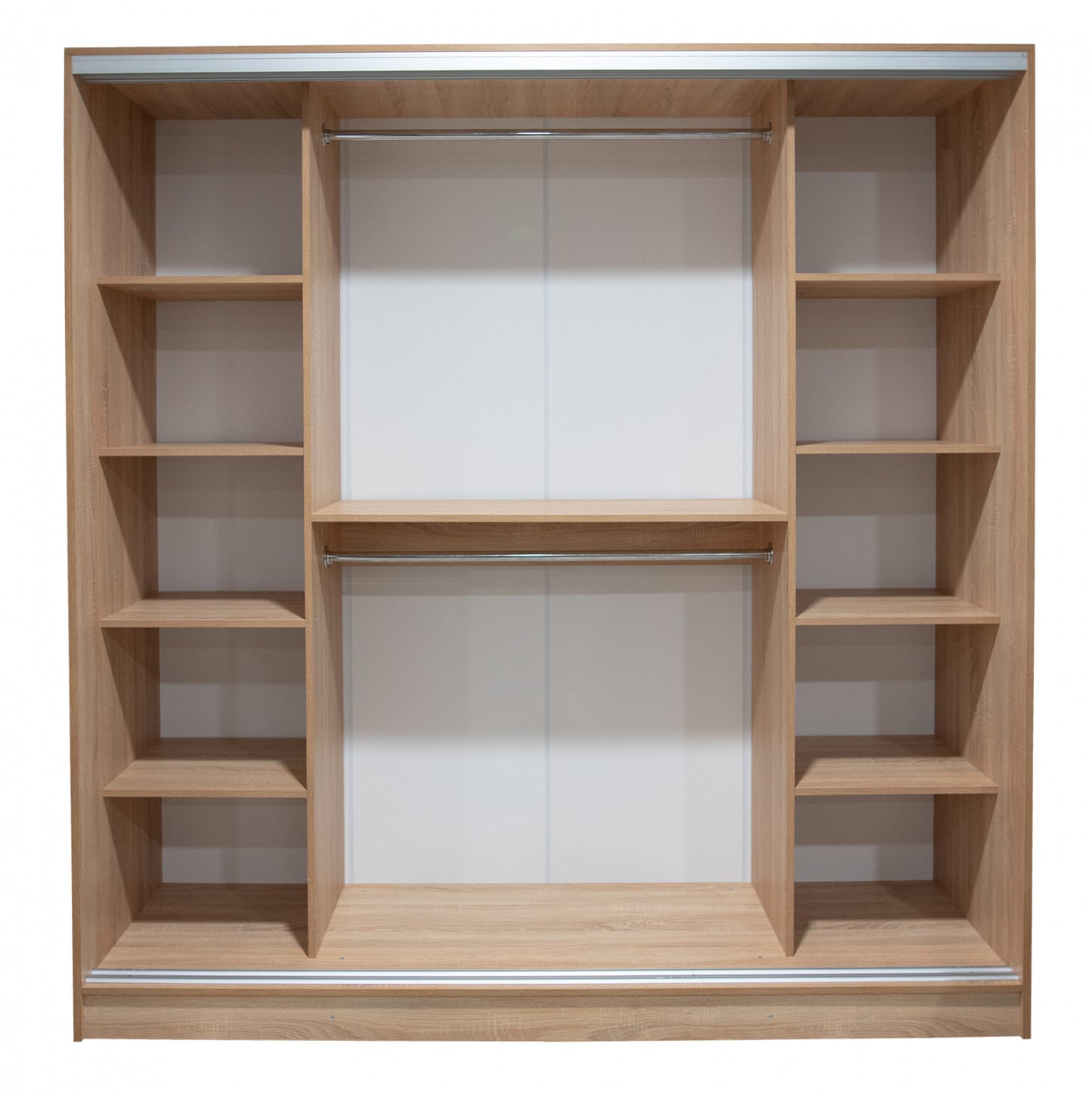 ΝΤΟΥΛΑΠΑ 3ΦΥΛΛΗ ΣΥΡΟΜΕΝΗ ΜΕ ΚΑΘΡΕΠΤΗ SONAMA OAK HM2435 200X60X210Υεκ