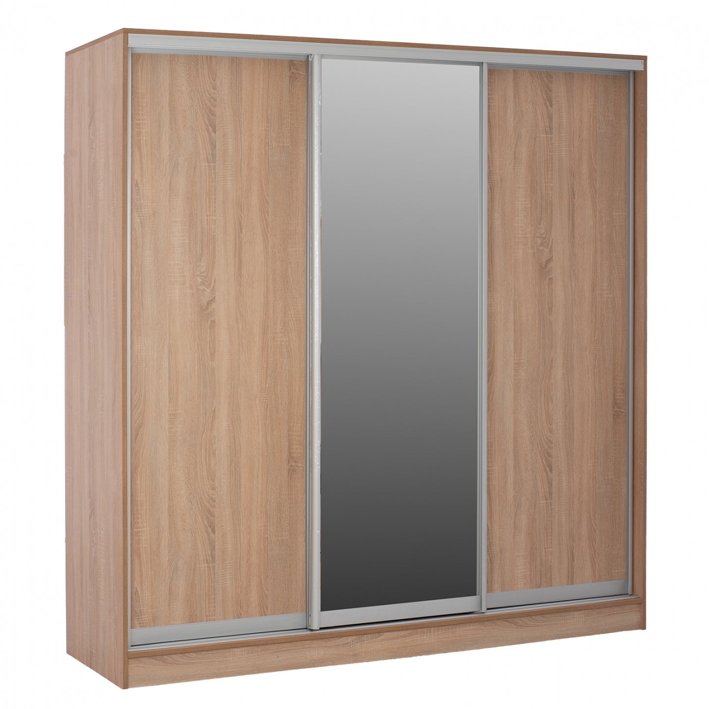 ΝΤΟΥΛΑΠΑ 3ΦΥΛΛΗ ΣΥΡΟΜΕΝΗ ΜΕ ΚΑΘΡΕΠΤΗ SONAMA OAK HM2435 200X60X210Υεκ