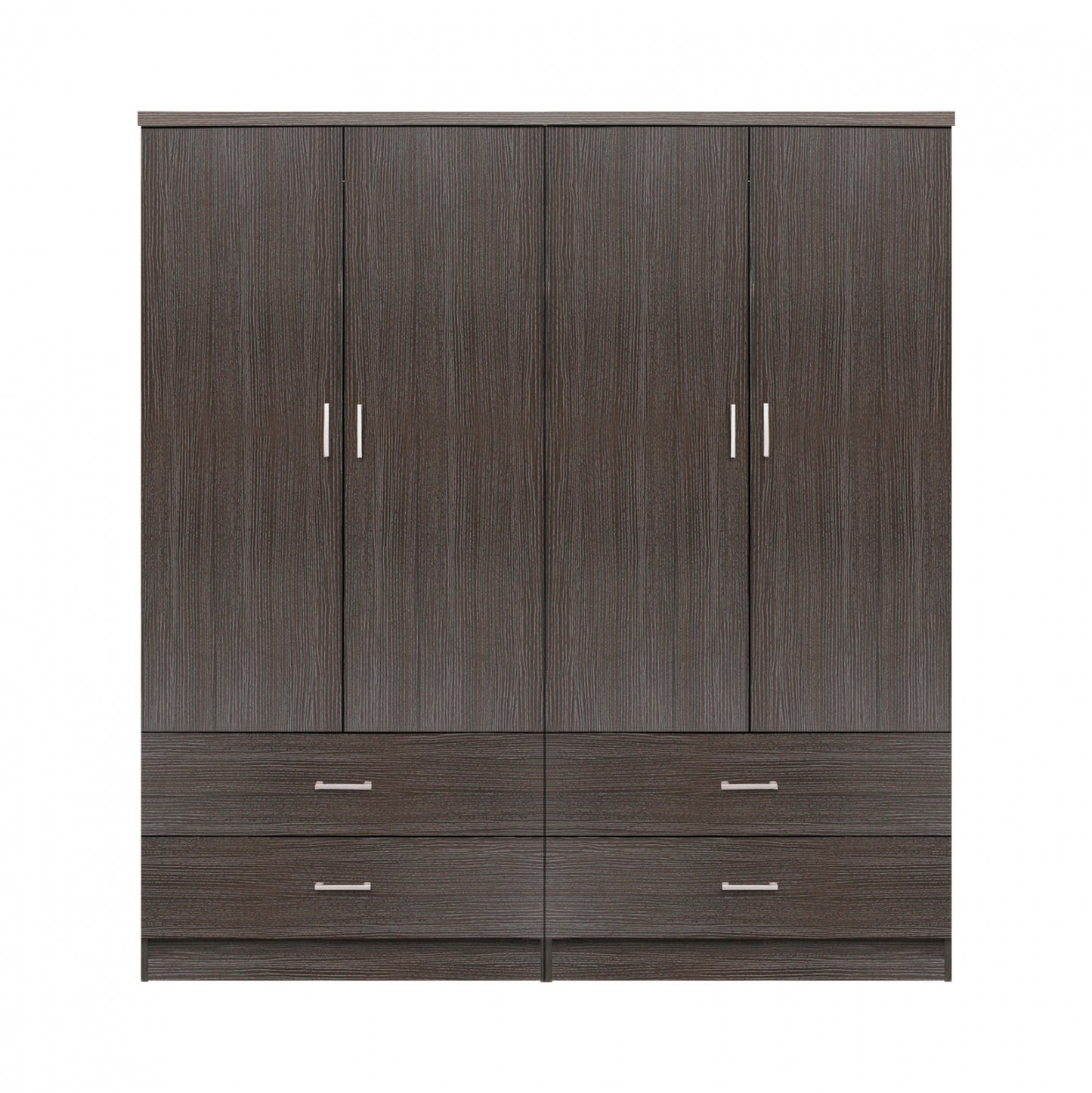 ΣΕΤ 2 ΤΜΧ ΝΤΟΥΛΑΠΑ 4ΦΥΛΛΗ ΜΕ 4 ΣΥΡΤΑΡΙΑ ZEBRANO 160X42X181 HM11349.01