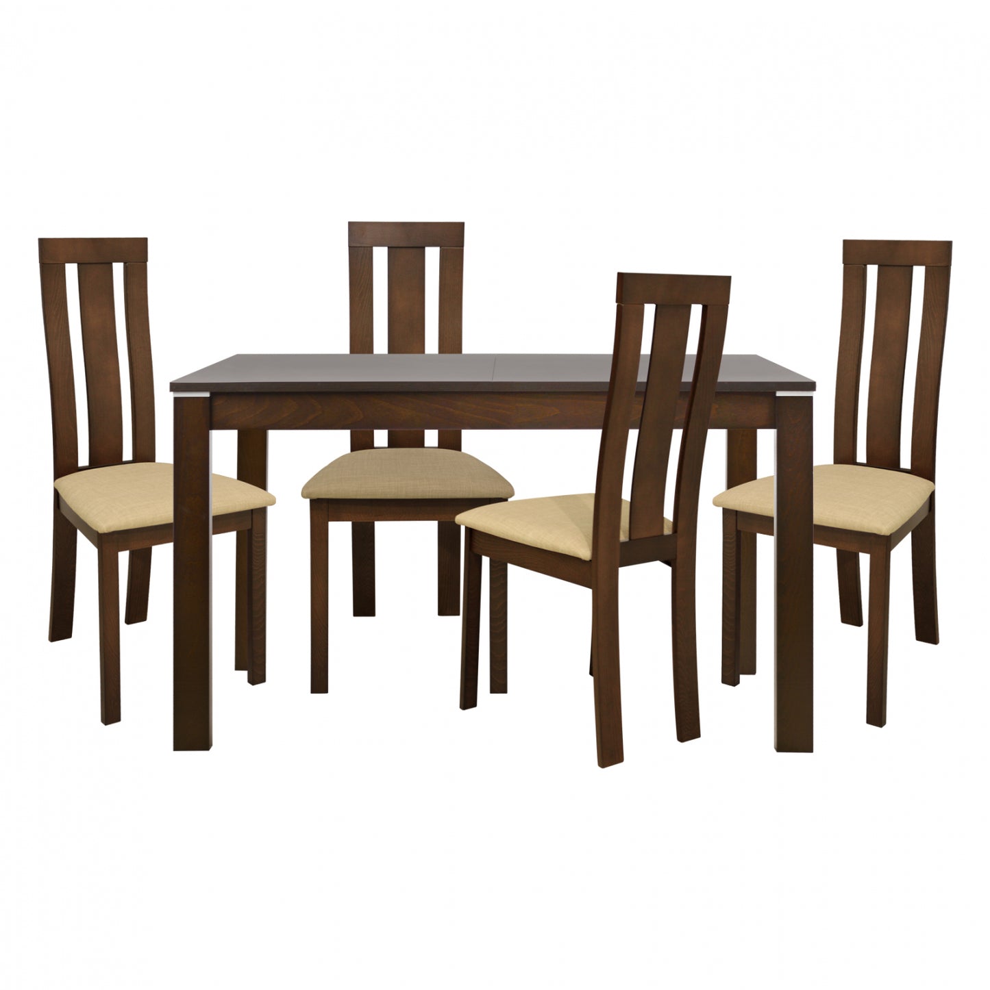 ΣΕΤ ΤΡΑΠΕΖΑΡΙΑ 5ΤΜΧ ΤΡΑΠΕΖΙ 120+30Χ80Χ75 cm ΑΝΟΙΓΟΜΕΝΟ & 4 ΚΑΡΕΚΛΕΣ HM10050