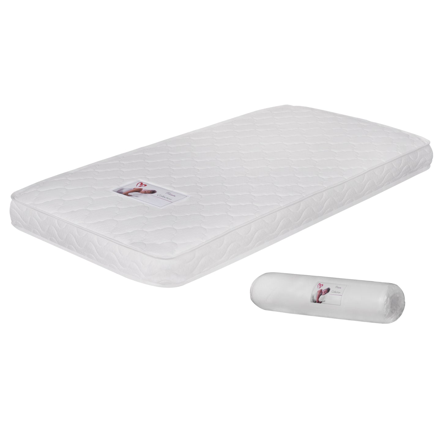 ΣΤΡΩΜΑ ΜΕ FOAM ΧΩΡΙΣ ΕΛΑΤΗΡΙΑ JORDY 90X190 HM374.01 (ROLL PACKING) ΛΕΥΚΟ