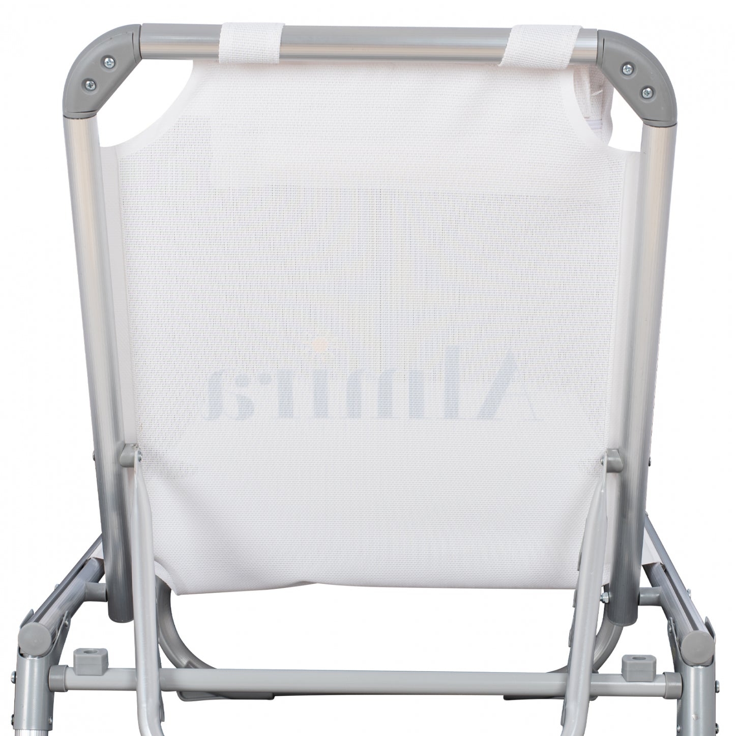 ΞΑΠΛΩΣΤΡΑ ΠΑΡΑΛΙΑΣ ALMIRA HM5054.03 ΒΑΡΕΩΣ ΤΥΠΟΥ ΛΕΥΚΗ ΑΛΟΥΜΙΝΙΟΥ 188x58x31-81 cm.