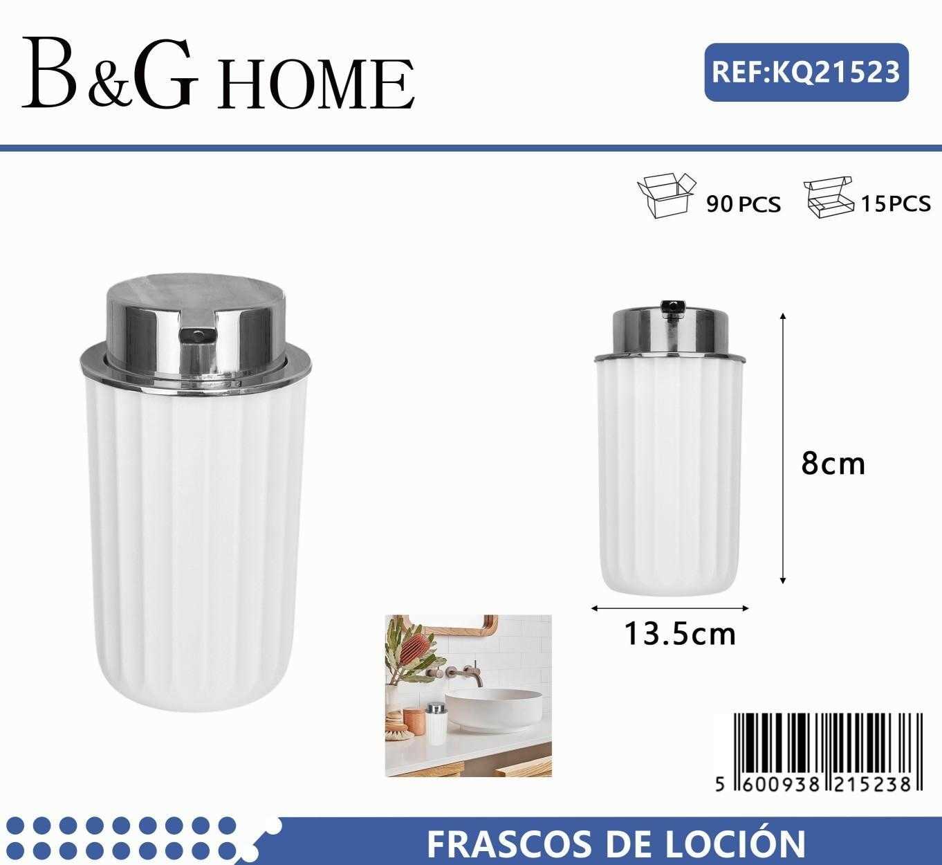 Θήκες κρεμοσάπουνου Dispenser πλαστικές – Σετ 5pcs – White – 21523
