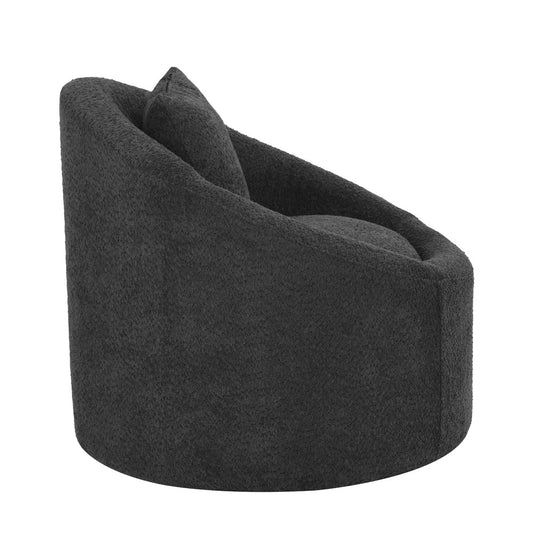 SOFTY ΠΟΛΥΘΡΟΝΑ ΠΕΡΙΣΤΡΕΦΟΜΕΝΗ ΓΚΡΙ ΣΚΟΥΡΟ 80x80x77