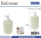 Θήκες κρεμοσάπουνου Dispenser πλαστικές – Σετ 5pcs – Beige – 21577