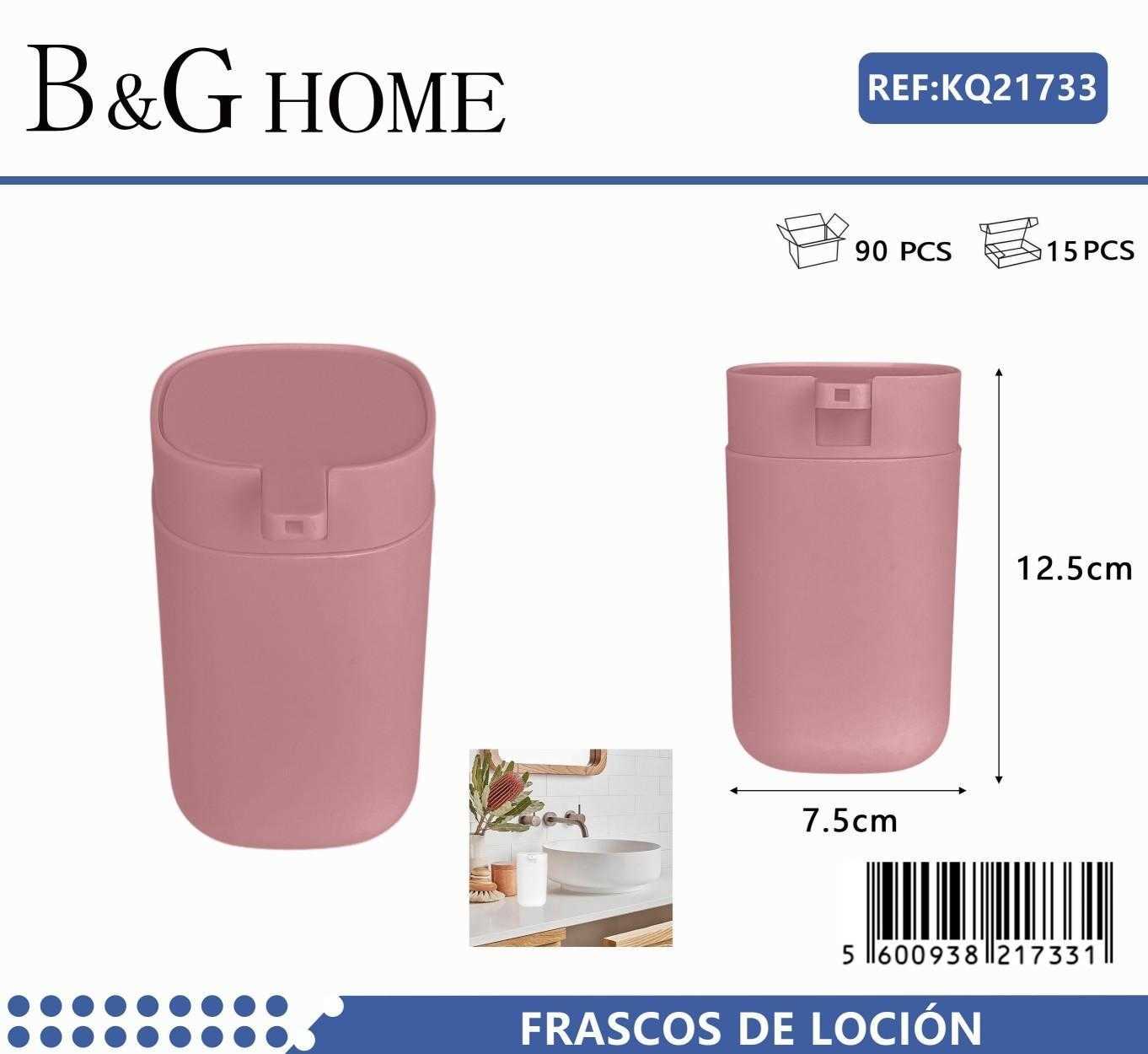 Θήκες κρεμοσάπουνου Dispenser πλαστικές – Σετ 5pcs – Pink – 21733