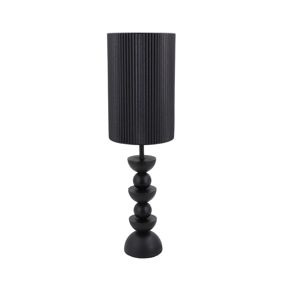 UP : DOWN 77 ΦΩΤΙΣΤΙΚΟ ΕΠΙΤΡΑΠΕΖΙΟ 22x22x77cm ΜΕΤΑΛΛΟ ΜΑΥΡΟ