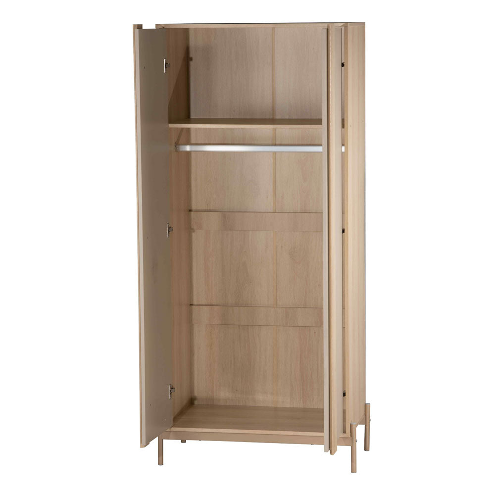 CAPPUCCINO ΝΤΟΥΛΑΠΑ 2ΠΟΡΤΕΣ LATTE SONOMA 84.6x50x185