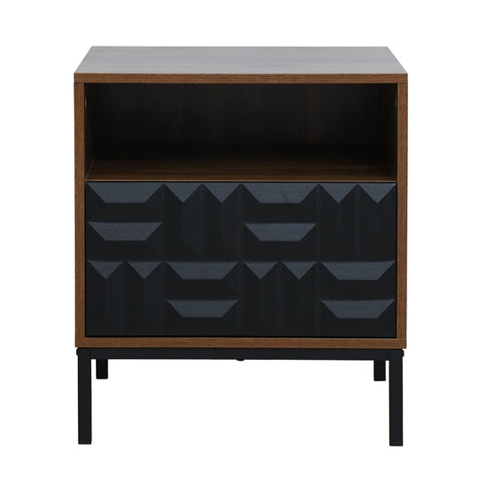 ZUMA ΚΟΜΟΔΙΝΟ ΚΑΡΥΔΙ ΜΑΥΡΟ 51.5x40x58.5