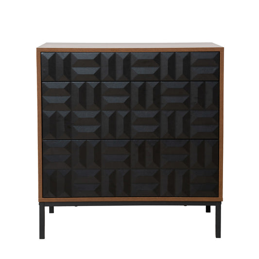 ZUMA ΣΥΡΤΑΡΙΕΡΑ ΚΑΡΥΔΙ ΜΑΥΡΟ 75.5x40x79