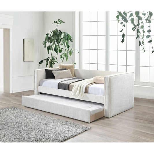 CALMO ΚΑΝΑΠΕΣ ΚΡΕΒΑΤΙ (ΓΙΑ ΣΤΡΩΜΑ 90x195cm) CREAM 222x99x84.2