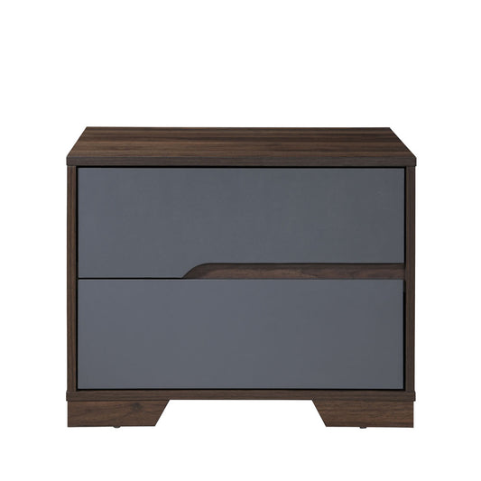 GROOVES ΚΟΜΟΔΙΝΟ 2ΣΥΡΤΑΡΙΑ ΚΑΡΥΔΙ ΓΚΡΙ 60x45x47