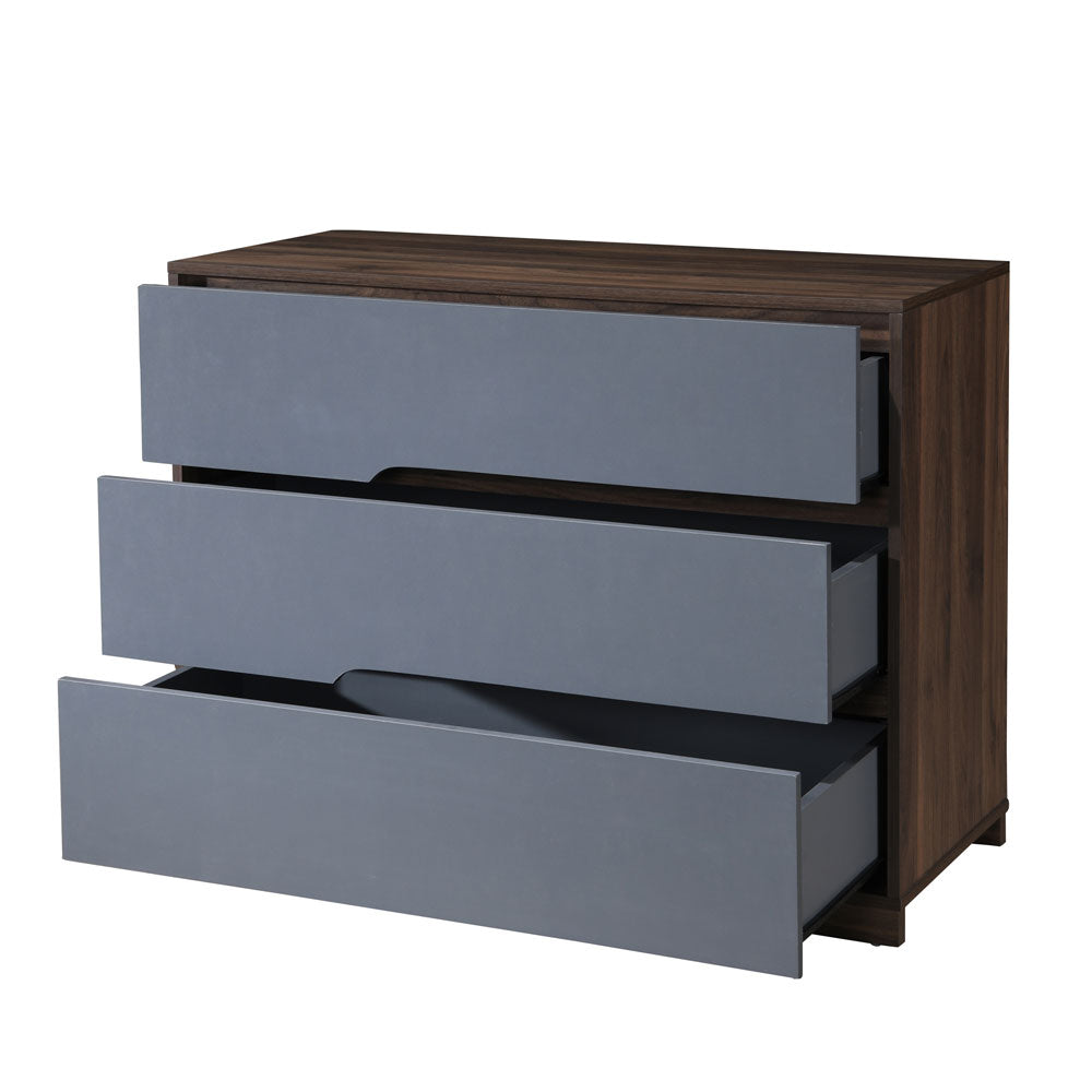 GROOVES ΣΥΡΤΑΡΙΕΡΑ 3ΣΥΡΤΑΡΙΑ ΚΑΡΥΔΙ ΓΚΡΙ 100x45x80