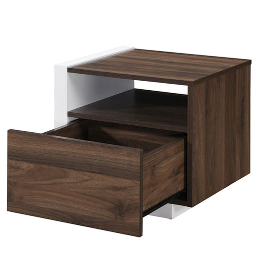 DOBLE ΚΟΜΟΔΙΝΟ 1ΠΟΡΤΑ ΚΑΡΥΔΙ ΛΕΥΚΟ 46x40x43