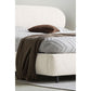 SERENITE ΚΡΕΒΑΤΙ (ΓΙΑ ΣΤΡΩΜΑ 160x200cm) BEIGE 230x194x105cm