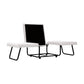 FOLD ΠΟΥΦ ΚΡΕΒΑΤΙ ΑΝΑΔΙΠΛΟΜΕΝΟ OFF WHITE 06-900 70x72x43