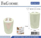 Θήκες οδοντόβουρτσας πλαστικές σε σετ 5Χ – Beige – 21578