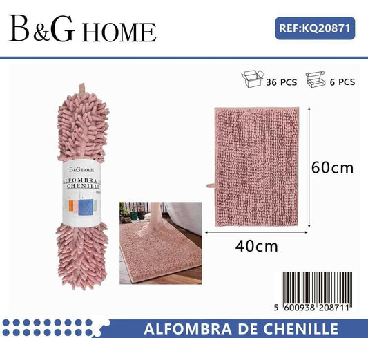 Πατάκι μπάνιου – M0826 – 40x60cm – Pink – 20871