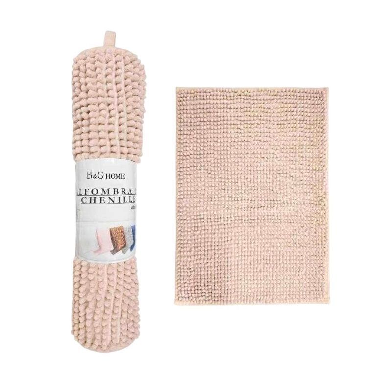Πατάκι μπάνιου – M0839 – 50x80cm – Light Pink – 20860