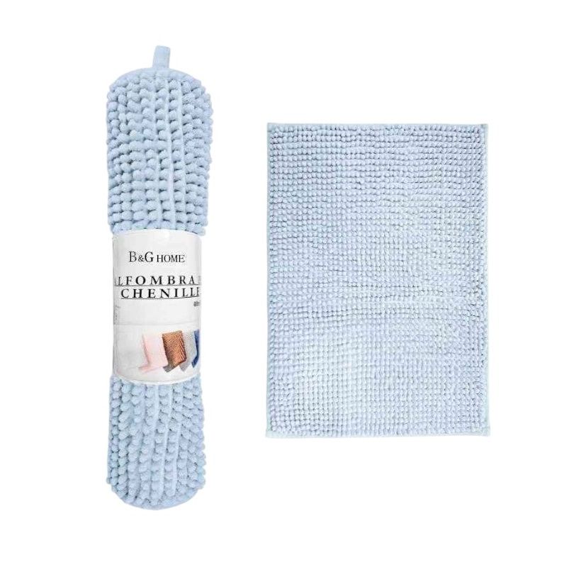 Πατάκι μπάνιου – M0842- 40x60cm – Light Blue – 20854